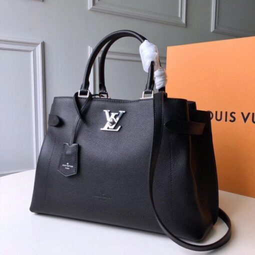 Replica Louis Vuitton Lockme Day Tote Bag M53730 BLV742 2