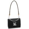 Replica Louis Vuitton Twist MM Bag Silver Epi Leather M55404 BLV136 10