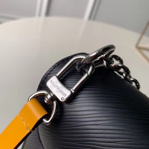 Replica Louis Vuitton Twist MM Bag Black Epi Leather M53885 BLV137 7