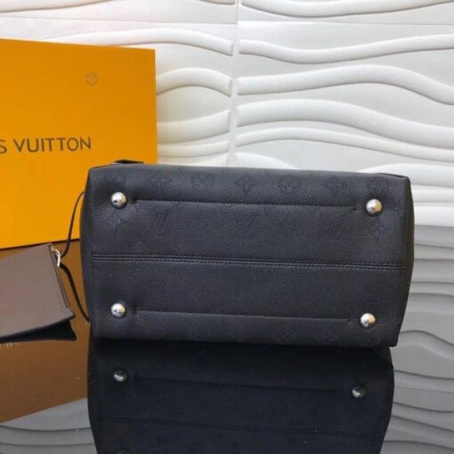 Replica Louis Vuitton Hina MM Bag Mahina Leather M54354 BLV254 5