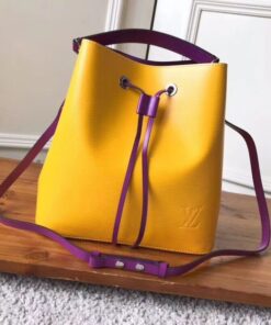Replica Louis Vuitton Yellow Neonoe Bag Epi Leather M54369 BLV190 2