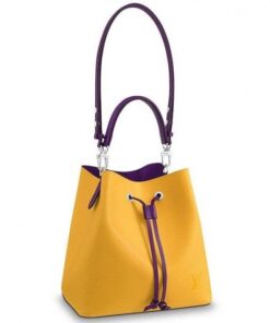 Replica Louis Vuitton Yellow Neonoe Bag Epi Leather M54369 BLV190