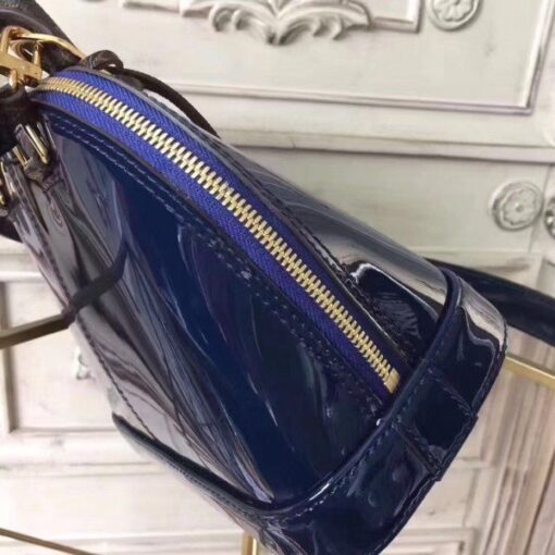 Replica Louis Vuitton Alma BB Bag Patent Leather M54705 BLV667 4