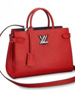 Replica Louis Vuitton Red Twist Tote Epi Leather M54811 BLV223