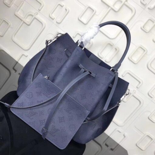 Replica Louis Vuitton Girolata Bag Mahina Leather M54839 BLV274 3