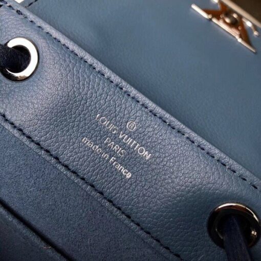 Replica Louis Vuitton Blue Jean Lockme Mini Backpack M55017 BLV027 8