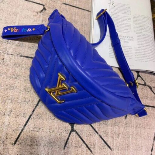 Replica Louis Vuitton Blue New Wave Bum Bag M55289 BLV617 2