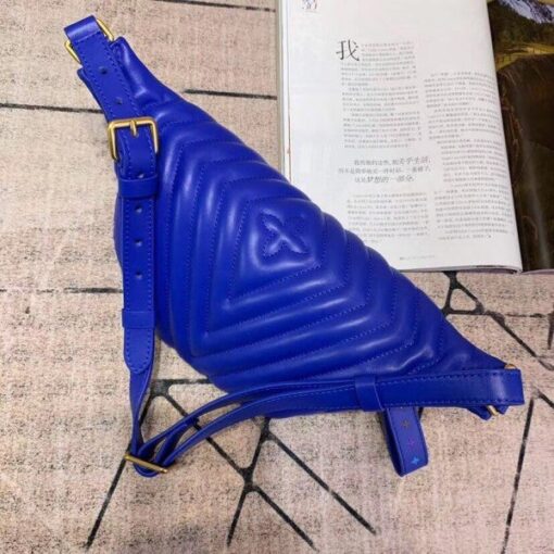 Replica Louis Vuitton Blue New Wave Bum Bag M55289 BLV617 3
