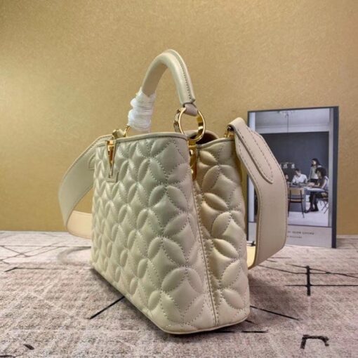 Replica Louis Vuitton Capucines BB Bag In Quilting Lambskin M55361 BLV818 4