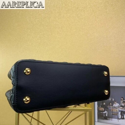 Replica Louis Vuitton Capucines PM Bag In Quilting Lambskin M55366 BLV852 3