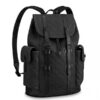 Replica Louis Vuitton Drawstring Backpack Monogram Gray-black M44940 BLV885 11