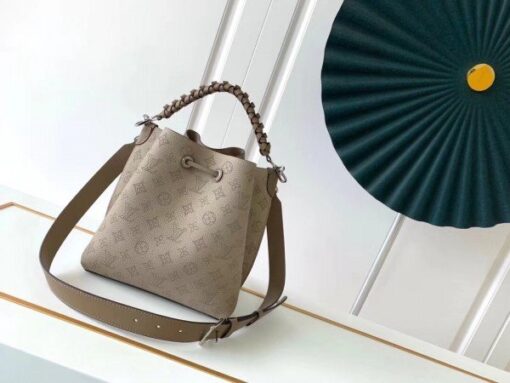 Replica Louis Vuitton Muria Bag Mahina Leather M55799 BLV239 3