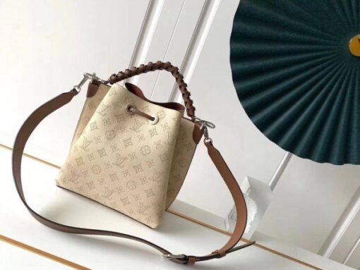 Replica Louis Vuitton Muria Bag Mahina Leather M55801 BLV237 2