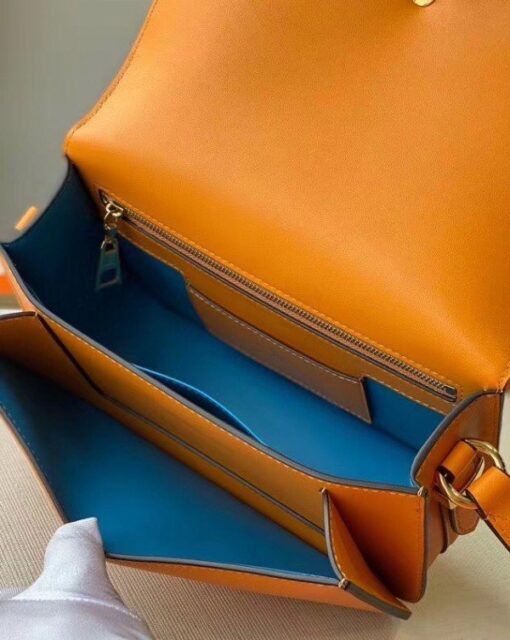 Replica Louis Vuitton LV Pont 9 Bag In Orange Calfskin M55946 BLV687 6