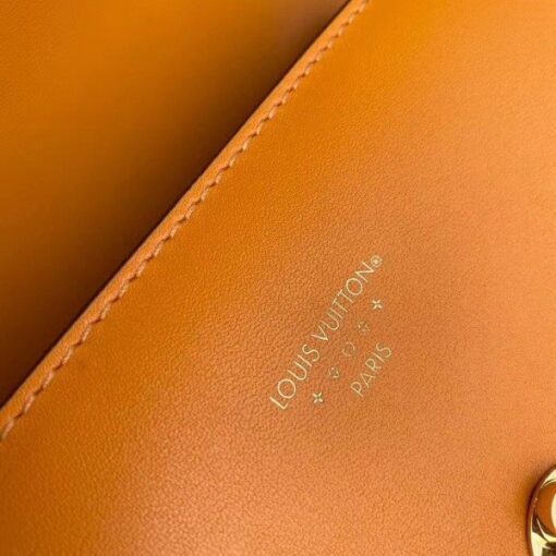 Replica Louis Vuitton LV Pont 9 Bag In Orange Calfskin M55946 BLV687 9