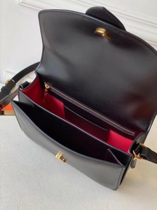 Replica Louis Vuitton LV Pont 9 Bag In Black Calfskin M55948 BLV689 6