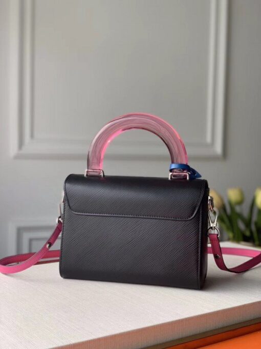 Replica Louis Vuitton Twist MM Bag With Plexiglass Handle M56112 BLV157 3