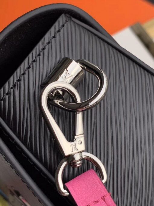 Replica Louis Vuitton Twist MM Bag With Plexiglass Handle M56112 BLV157 5