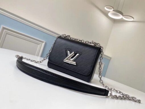 Replica Louis Vuitton Twist Mini Bag Epi Leather M56117 BLV140 2