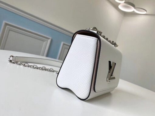 Replica Louis Vuitton Twist Mini Bag Epi Leather M56118 BLV139 3