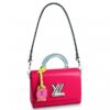 Replica Louis Vuitton Twist MM Bag With Plexiglass Handle M56132 BLV171 11