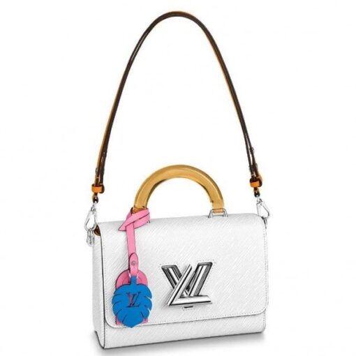 Replica Louis Vuitton Twist MM Bag With Plexiglass Handle M56132 BLV171