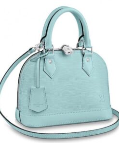 Replica Louis Vuitton Alma BB Bag In Seaside Epi Leather M56206 BLV143