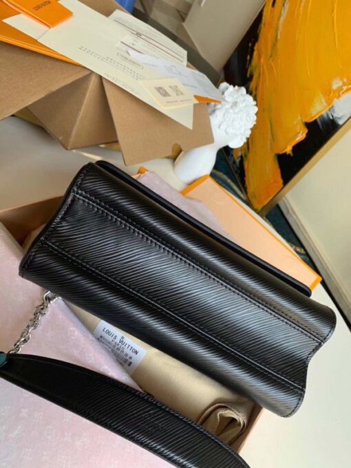 Replica Louis Vuitton Twist MM Bag With Transforming Twist Lock M56327 BLV138 6