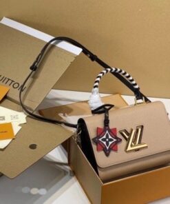 Replica Louis Vuitton LV Crafty Twist MM Bag M56779 BLV175 2