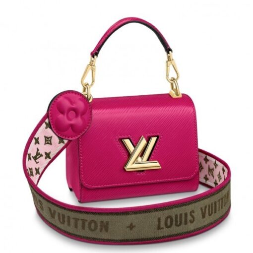 Replica Louis Vuitton Twist Mini Bag Epi Leather M57063 BLV169