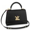Replica Louis Vuitton Twist One Handle PM Black Bag M57093 BLV678 11