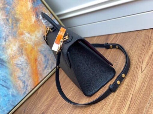 Replica Louis Vuitton Twist One Handle PM Black Bag M57093 BLV678 4