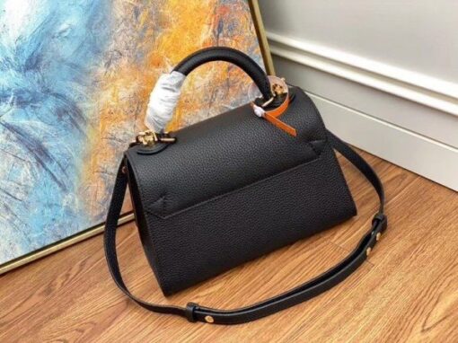 Replica Louis Vuitton Twist One Handle PM Black Bag M57093 BLV678 5