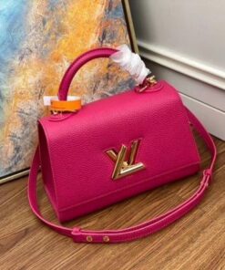 Replica Louis Vuitton Twist One Handle PM Orchidee Bag M57096 BLV677 2
