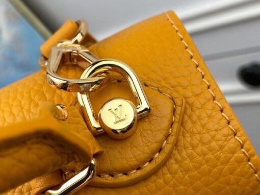 Replica Louis Vuitton Twist One Handle PM Safran Bag M57136 BLV676 8