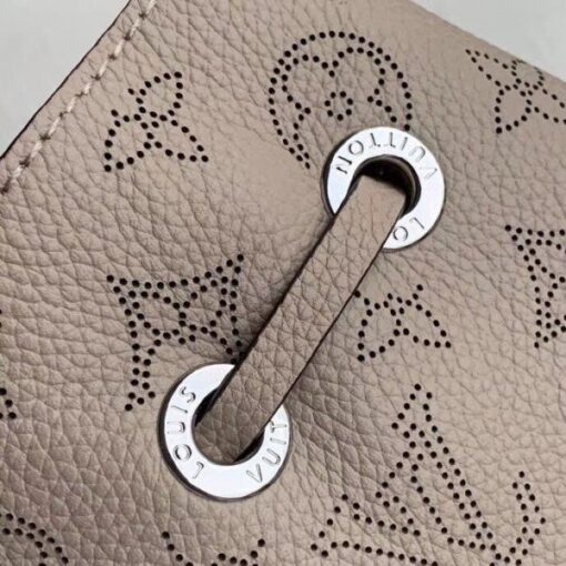Replica Louis Vuitton Bella Bag In Galet Mahina Leather M57201 BLV253 6