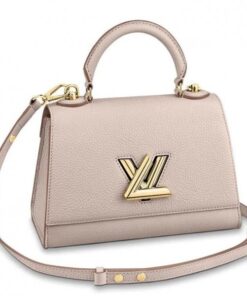Replica Louis Vuitton Twist One Handle PM Greige Bag M57214 BLV675