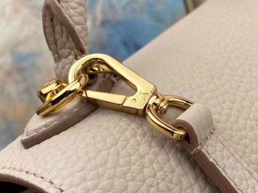Replica Louis Vuitton Twist One Handle PM Greige Bag M57214 BLV675 8
