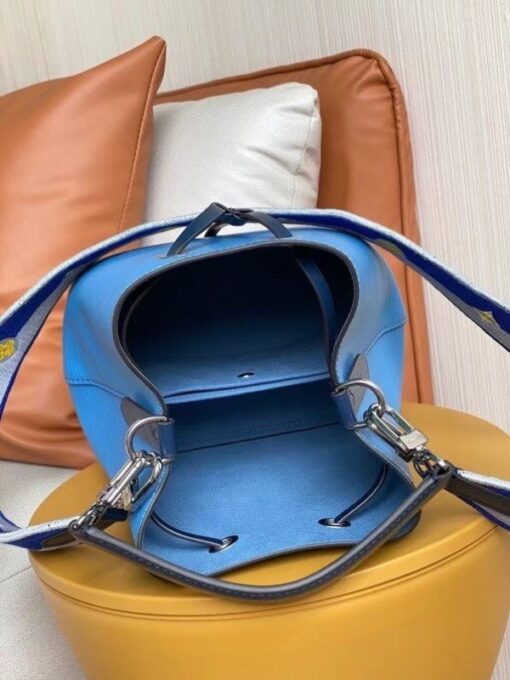 Replica Louis Vuitton Epi Neonoe BB Bag With Jacquard Strap M57691 BLV162 10