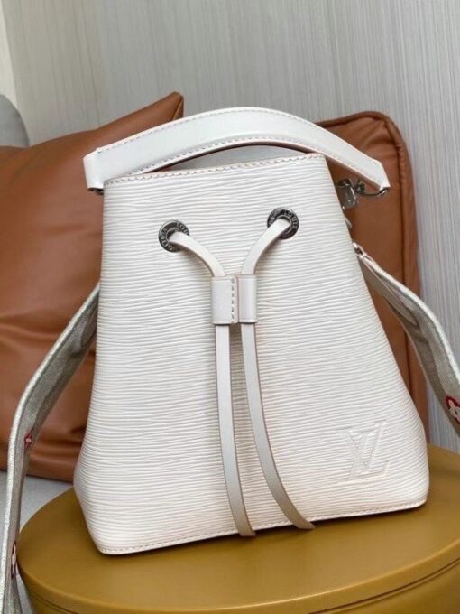 Replica Louis Vuitton Epi Neonoe BB Bag With Jacquard Strap M57693 BLV161 3