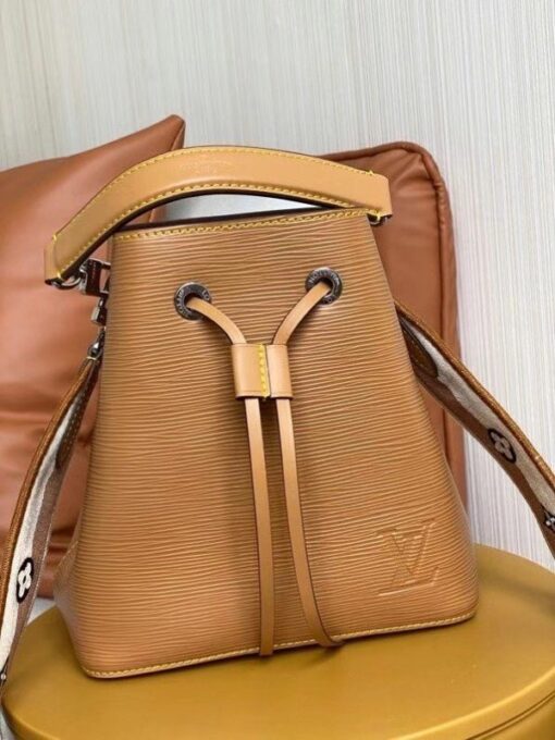 Replica Louis Vuitton Epi Neonoe BB Bag With Jacquard Strap M57706 BLV160 3