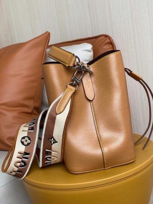 Replica Louis Vuitton Epi Neonoe BB Bag With Jacquard Strap M57706 BLV160 5