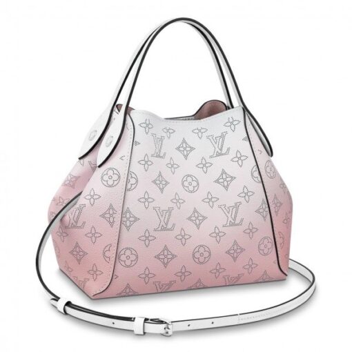 Replica Louis Vuitton Hina PM Bag Gradient Pink Mahina Leather M57858 BLV246