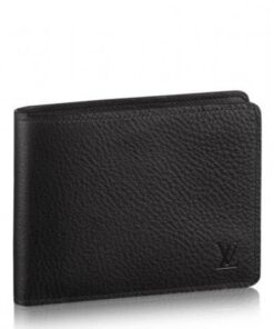 Replica Louis Vuitton Multiple Wallet Taurillon Leather M58189 BLV1084
