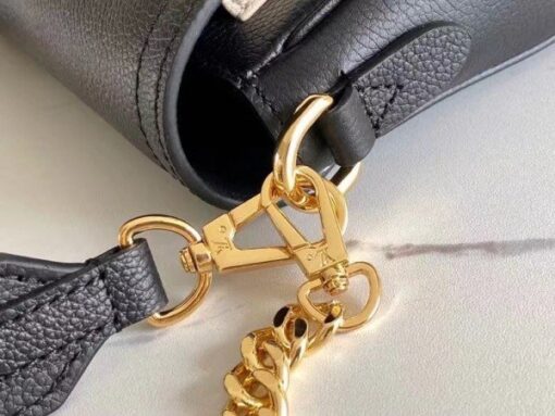 Replica Louis Vuitton Black Lockme Tender Bag M58557 BLV711 7