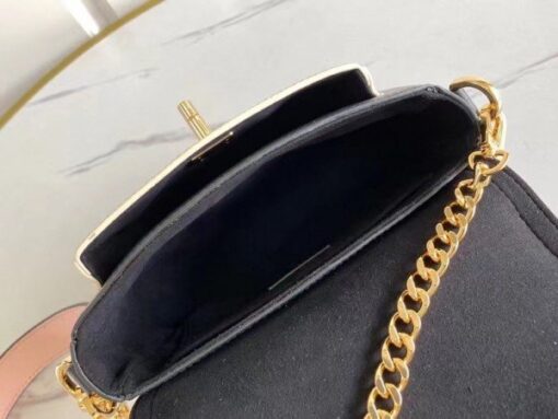 Replica Louis Vuitton Black Lockme Tender Bag M58557 BLV711 9