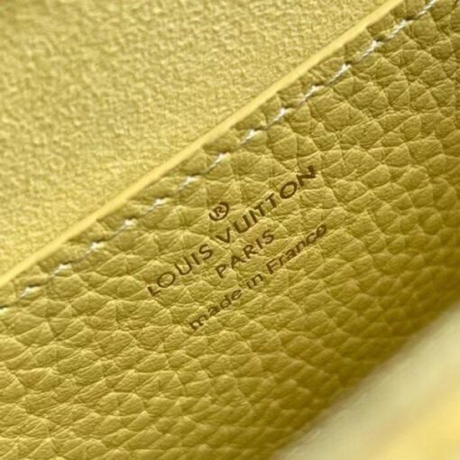 Replica Louis Vuitton Twist PM Bag In Yellow Taurillon Leather M58571 BLV713 10