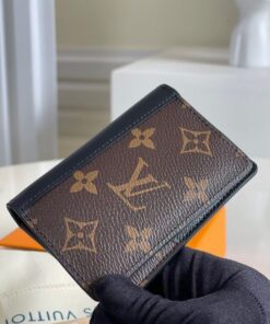 Replica Louis Vuitton Pocket Organizer Monogram Macassar M60111 BLV1095 2