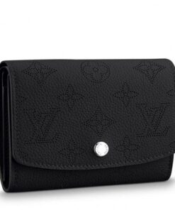 Replica Louis Vuitton Iris Compact Wallet Mahina Leather M62540 BLV964