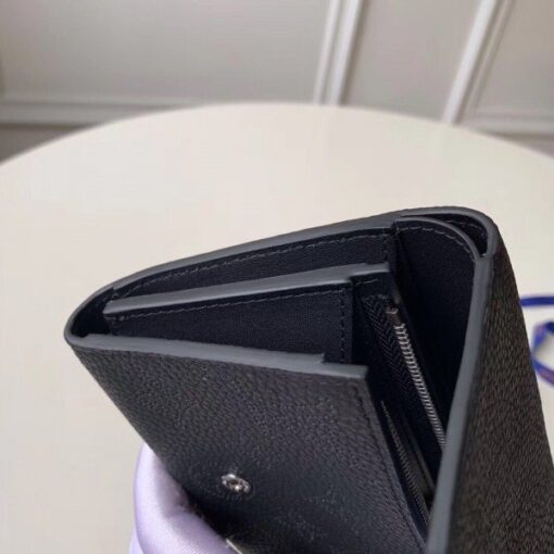 Replica Louis Vuitton Iris Compact Wallet Mahina Leather M62540 BLV964 5